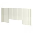 Ver imagem 2 de Cabeceira Ripada King 300cm 100% MDF Branco