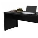 Ver imagem 5 de Conjunto 3 Peças com 1 Mesa para Escritório 1 Estante 1 Gaveteiro Espresso Móveis Preto