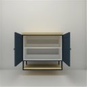 Ver imagem 3 de Gabinete para Banheiro 2 Portas 60cm Nórdic