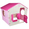 Casinha de Boneca de Plástico para Criança Entrar Playground Brinquedo Infantil Bel Fix Rosa - 8