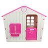 Casinha de Boneca de Plástico para Criança Entrar Playground Brinquedo Infantil Bel Fix Rosa - 9