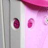 Casinha de Boneca de Plástico para Criança Entrar Playground Brinquedo Infantil Bel Fix Rosa - 6