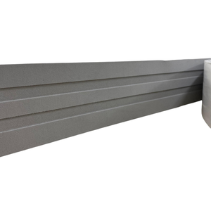 Moldura Guarnição Rodameio Eva Autocolante Marte 7cmx5mm 15 Metros - Cinza