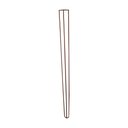Ver imagem 5 de Kit 2 Pés de Metal 90 CM Hairpin Legs Aparador e Mesa de Canto Bronze