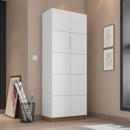 Armário para Escritório Alto 2 Portas Cubic  - 1