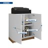 Armário para Escritório Baixo 2 Portas Cubic  - 5
