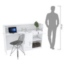 Ver imagem 6 de BALCÃO DE RECEPÇÃO ATENDENTE COM PORTA M469.B (LOJA, CAIXA) MUNDI MOVEIS