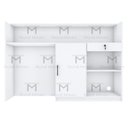 Ver imagem 5 de BALCÃO DE RECEPÇÃO ATENDENTE COM PORTA M469.B (LOJA, CAIXA) MUNDI MOVEIS