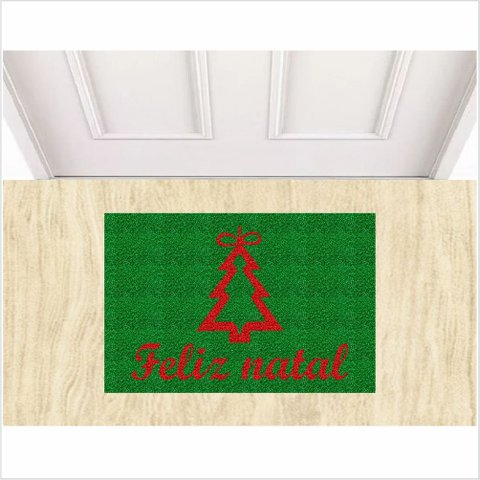 TAPETE ÁRVORE DE NATAL, DECORAÇÃO DE NATAL