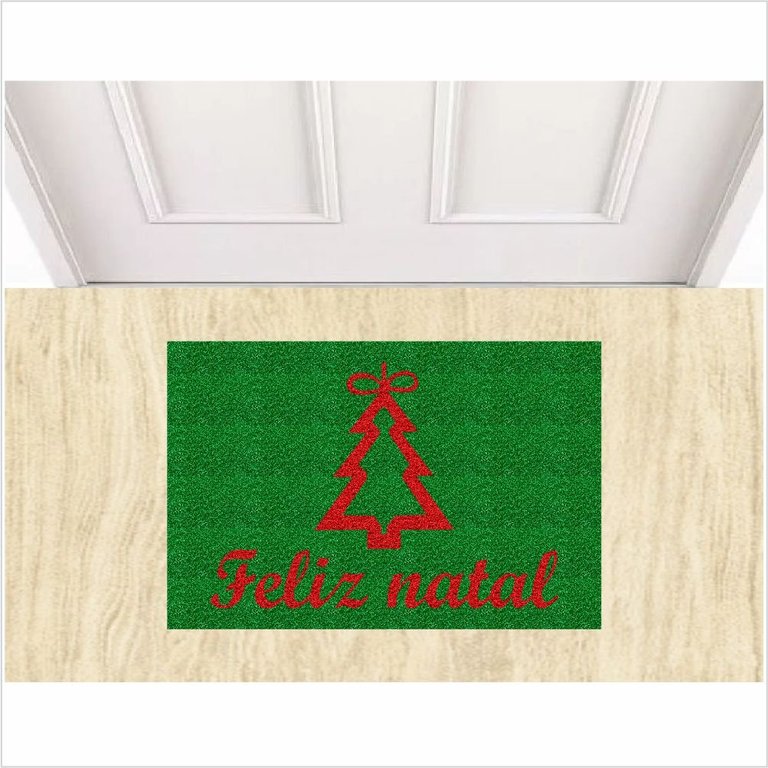 TAPETE ÁRVORE DE NATAL, DECORAÇÃO DE NATAL