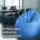 Ver imagem 3 de Puff Gota (vazio) Executive Luxo Fino Acabamento Metalizado Home Office. Uso Sala Quarto Escritório