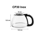 Ver imagem 2 de Jarra Cafeteira Oster Day Light Ocaf500 30 Xícaras - Preta