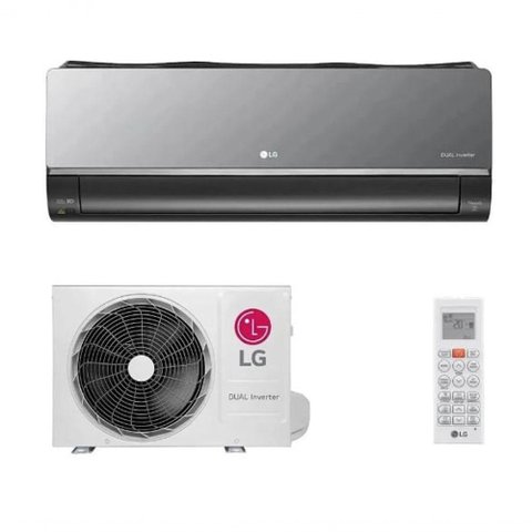 Ar Condicionado Hi Wall Inverter Lg Dual Voice Artcool 12.000 Btus Quente e Frio R-32 220v