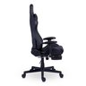Cadeira Gamer Xt Racer Attack com Apoio de Pés Preta e Prata - 4
