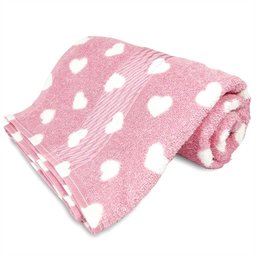 Toalha de Banho Prisma Love em Algodão - Dohler Rosa 64 b Dohler s.a. - 1 Toalha de Banho Prisma Love em Algodão - Dohler Rosa 64 b Dohler s.a. - 1