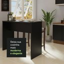 Ver imagem 6 de Bancada para Cozinha Madesa 115 Cm - Preto
