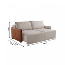 Ver imagem 3 de Estofado Retrátil 160cm com USB Urban