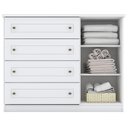 Ver imagem 7 de Berço Americano Multifuncional Formare Branco Freijó - Matic e Cômoda Infantil Americano Branco