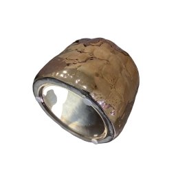 Vaso Decorativo Cachepot Cobre Bronze Envelhecido colonial Espressione Cachepot Decorativo Dourado,  - 5