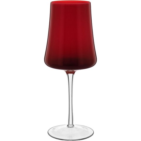 Jg 2pç Taças Vinho Home&co Latour Vidro 460ml 24x9x9cm Vermelho