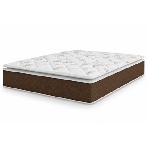 Colchão Casal Umaflex Umaflex Molas Ensacadas Pillow Top Martino 138x188x25 - Suporta até 120kg por