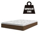 Ver imagem 4 de Colchão Casal UMAFLEX Umaflex Molas Ensacadas Pillow Top Martino 138x188x25 - Suporta Até 120kg Por Pessoa