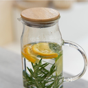 Ver imagem 3 de Jarra De Servir Com Tampa de Bambu 1500Ml - YOI