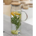 Ver imagem 2 de Jarra De Servir Com Tampa de Bambu 1500Ml - YOI