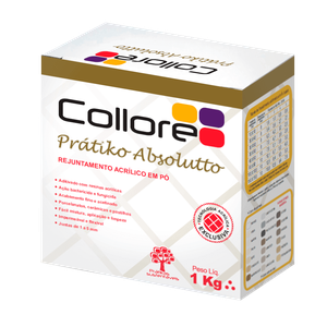 Rejunte Acrílico para Piscina Absoluto Cor Garapeira - Collore Pratiko - 1kg