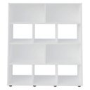 Ver imagem 3 de Estante Book - Organizadora de Livros e Decoração Branco