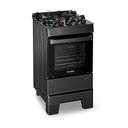 Ver imagem 1 de Fogão a Gás Mesa de Vidro Forno Limpa Fácil e Acendimento Automático Esmaltec Ideal Top Glass