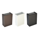 Ver imagem 3 de Luminária Arandela Alumínio G9 Interno/externo com Efeito Luminoso Parede/muro - 6207 - Marrom Textu