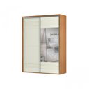 Ver imagem 3 de Guarda Roupa com Espelho 2 Portas de Correr 2 Gavetas 179cm 100% MDF  