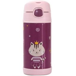 Garrafa Termica Infantil AÇO INOX Dupla Camada Clingo - 1