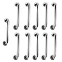 Ver imagem 1 de Alça de Apoio 30cm Barra Inox Kit 11 Unidades Suporte Anti Queda Idoso Gestante Cadeirante Criança B