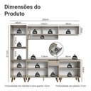 Ver imagem 3 de Armário de Cozinha Completa 260 Cm Nice Madesa 01 Crema