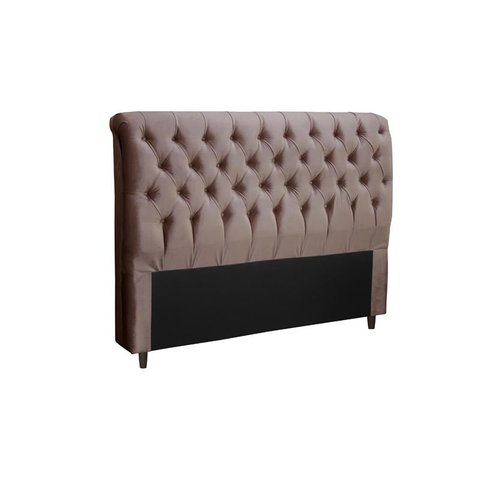 Cabeceira Imperatriz 1000 Plus Casal 1400mm Veludo Rose - Simbal