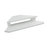 Rack Suspenso Aparador Bancada Estante de Canto para Computador Monitor Branco - 6