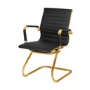 Ver imagem 1 de Cadeira de Escritório Eames Preta - Fixa | Matte