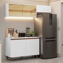Ver imagem 1 de Armário de Cozinha Compacta 190cm Branco Reims Madesa 09