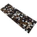 Ver imagem 2 de Tapete Couro Passadeira Marrom Exótico Misto 0,50x1,50 Pç 5