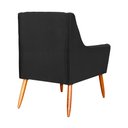 Ver imagem 4 de Poltrona Ariane Luxo Suede Preto