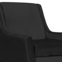 Ver imagem 2 de Poltrona Ariane Luxo Suede Preto