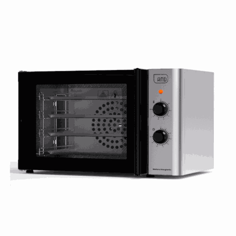 Forno turbo 4 esteiras preto 220v 60HZ Anodilar
