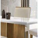Ver imagem 5 de Conjunto Sala de Jantar Mesa Tampo Mdf Irlanda 4 Cadeiras Dublin