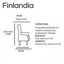 Ver imagem 4 de Poltrona Finlandia Linho Palha Conlflex Palha