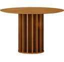 Ver imagem 5 de Mesa Redonda Mdf sem Vidro 1,08m 4 Cadeiras Flora Leifer