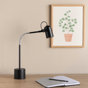 Ver imagem 1 de Luminária de Mesa Abajur Nelle Preto