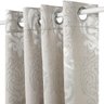 Cortina 180x280 Blackout Rose Arabesco Marfim - 4