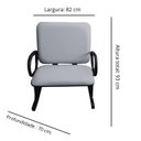 Ver imagem 3 de Cadeira para Escritório Suporta até 300kg